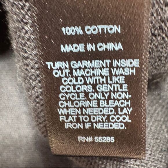 Express Men V Neck Button Up Cardigan Sweater Black Grey Large Preppy Grunge - Picture 10 of 12